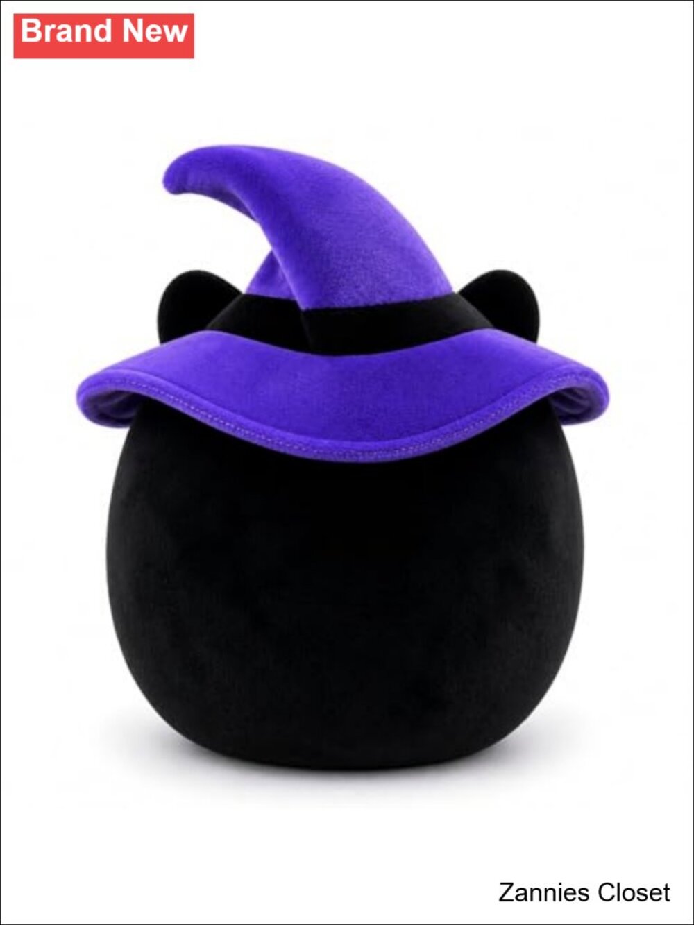 π» Halloween Black Cat Witch Hat Plush Stuffed Animal Toy 11" - Picture 5 of 5